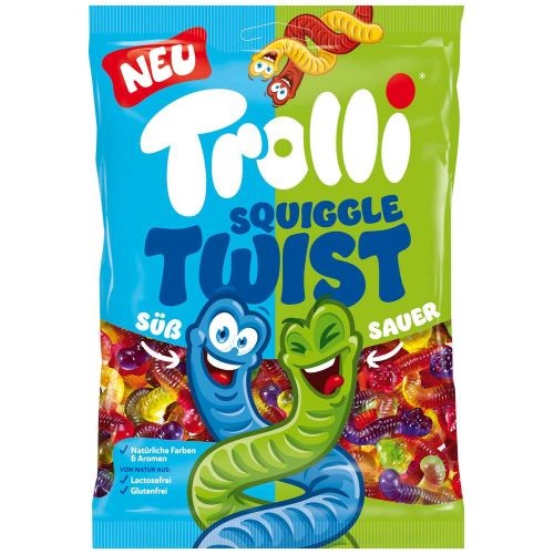 Trolls Squiggle Twist Suss & Sauer 175g