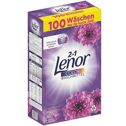 Lenor 2in1 Color Amethyst Powder 100ml 6.5kg