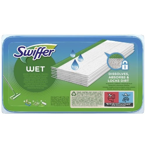 Swiffer Wet + Antibacterial Zitrone Wrap 10pcs