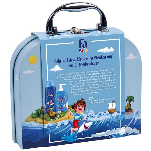 Fa Kids Reisekoffer Pirat Gel + Seife 2x250ml