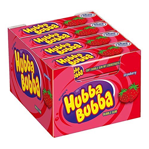 Hubba Bubba Erdbeere 20x5pcs 700g