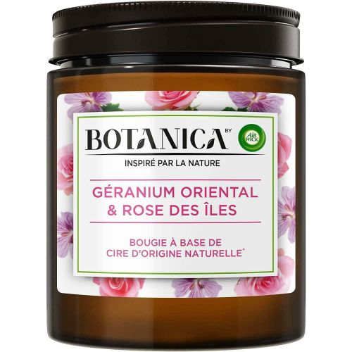 Air Wick Botanica Geranium Rose Candle 205g