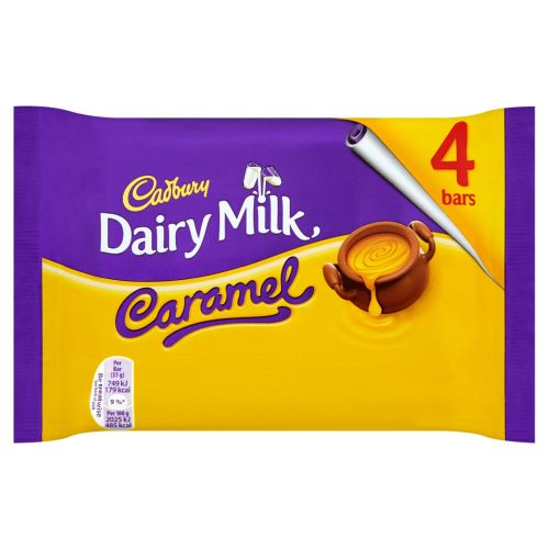 Cadbury Dairy Milk Caramel 4pcs 148g