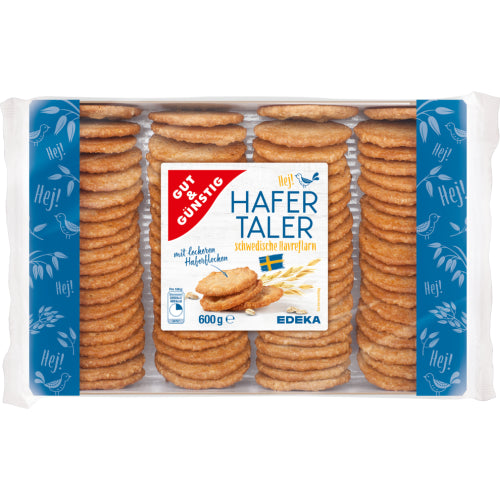 G&G Hafertaler Cookies 600g