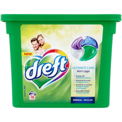 Dreft Ultimate Care 4in1 Caps 16p 416g