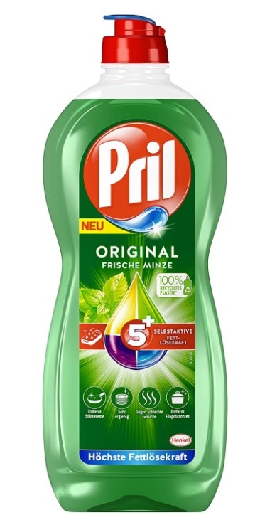 Pril Original Frische Minze Dishwashing Liquid 675ml