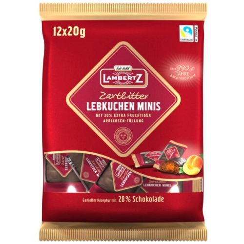 Lambertz Lebkuchen Minis Zart 12pcs 240g