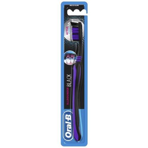 Oral-B Allrounder Black Medium Brush 1 pc