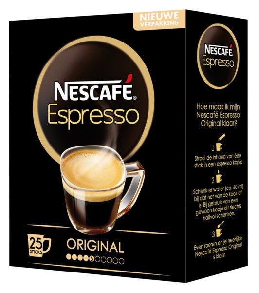 Nescafe Espresso Original Sachets 25pcs 45g