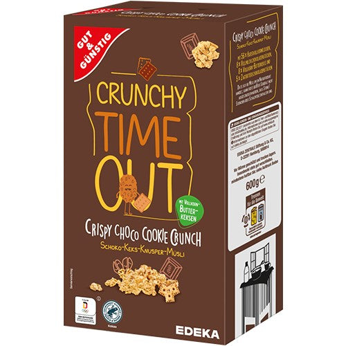 G&G Crunchy Time Out Crispy Choco Musli 600g