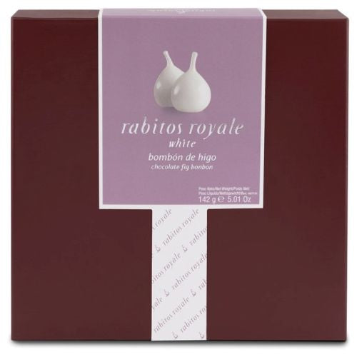 Rabitos Royale White Figs in Chocolate 142g