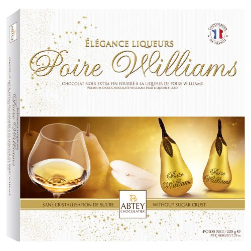 Abtey Elegance Liqueurs Poire Williams Pralin 220g