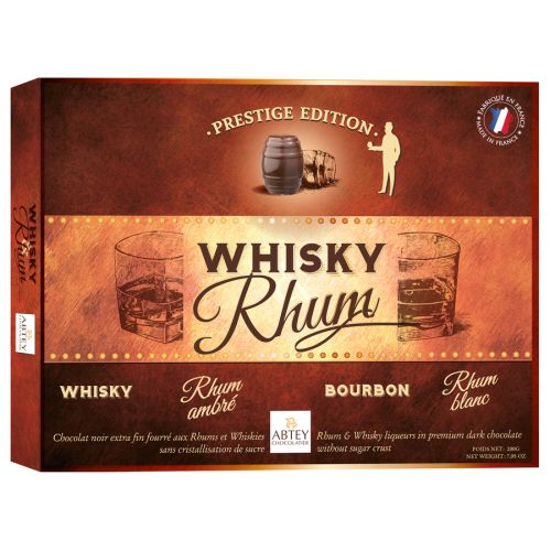 Abtey Prestige Edition Whiskey & Rhum 200g