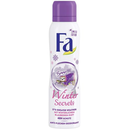 Fa Winter Secrets It's Sweater Weather Deo 150ml