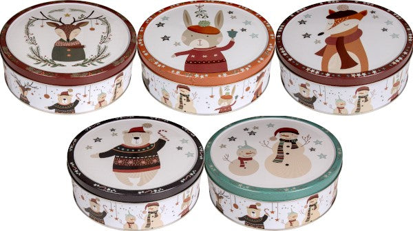 JB Winter Woodland Cookies 400g tin