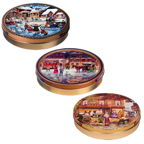 JB Designer Tins Scenes Cookies Can 200g