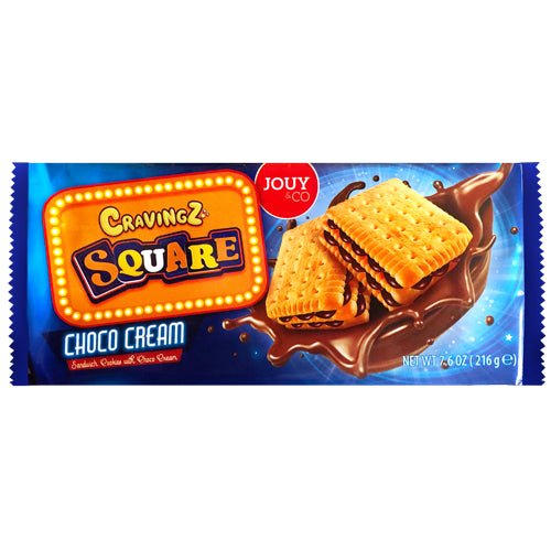 Jouy & Co Cravinigz Square Choco Cream Cookies 216g