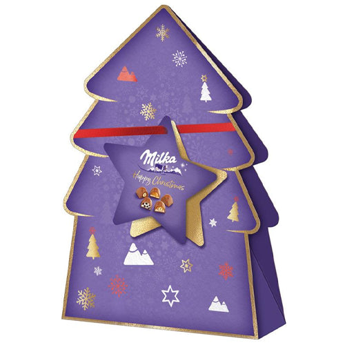 Milka Pralines Cardboard Christmas tree 44g