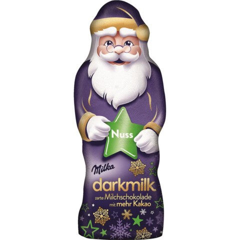 Milka Darkmilk Nuss Santa Claus 100g