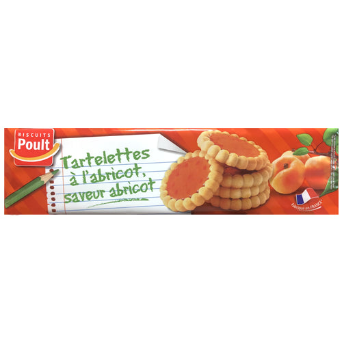 Biscuits Poult Tartelettes l'Abricot Biscuits 150g