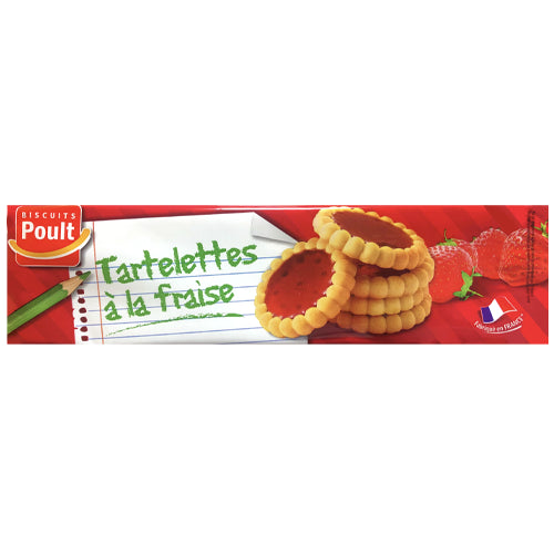 Biscuits Poult Tartelettes Fraise Biscuits 150g