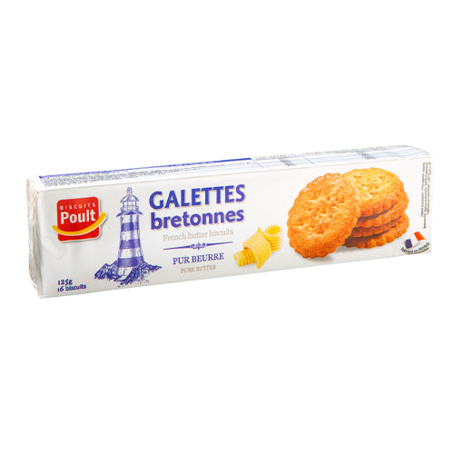 Biscuits Poult Galettes Bretonnes Biscuits 125g