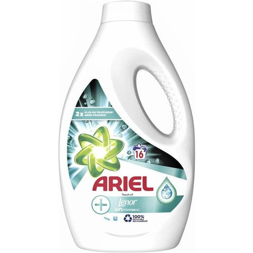 Ariel Universal Touch of Lenor Gel 16p 880ml