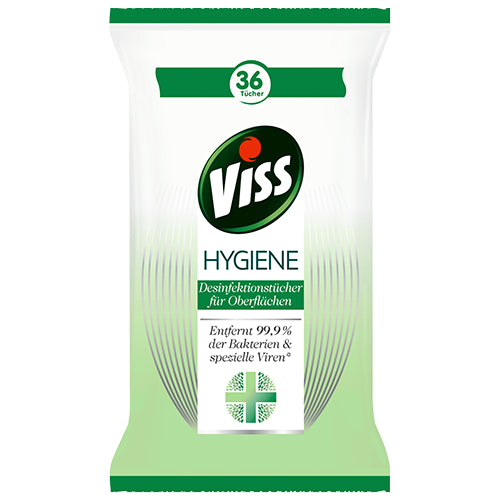 Viss Hygiene Desinektionstucher Wipes 36pcs