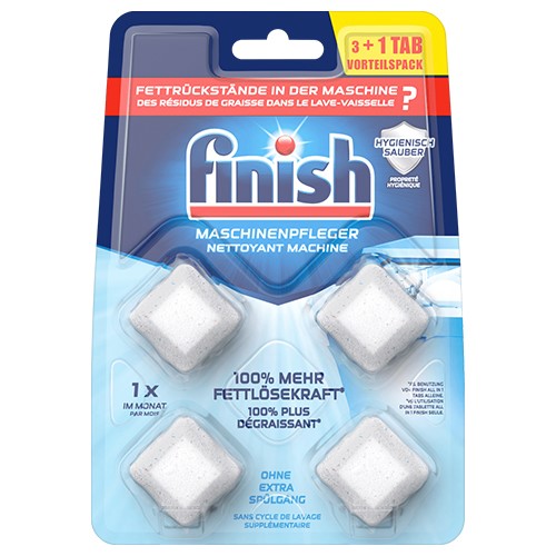 Finish Maschinenpfleger Tabs for Dishwashers 4x17g 68g