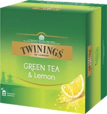 Twinings Green Tea Lemon Tea 50pcs 80g