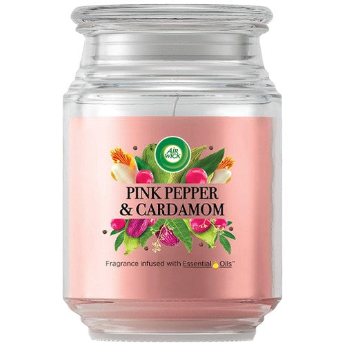 Air Wick Pink Pepper & Cardamom Candle 480g