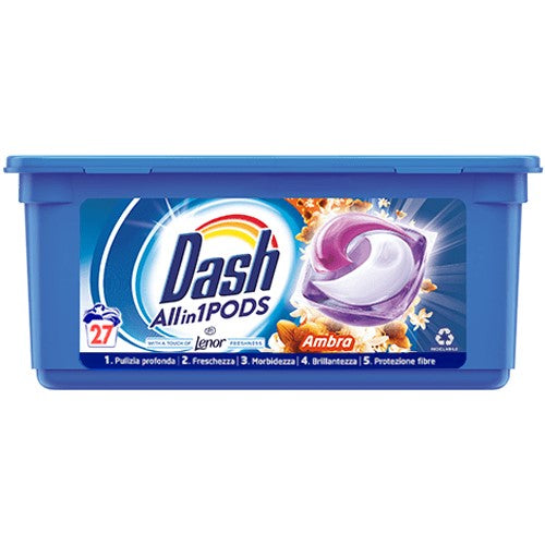 Dash All in 1 Ambra Pods 27p 677g