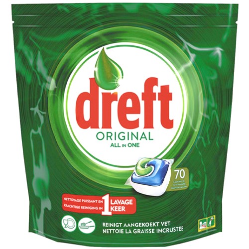 Dreft All in One Original 70pcs 946g