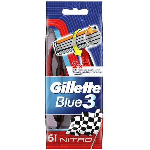 Gillette Blue3 Nitro 6pcs