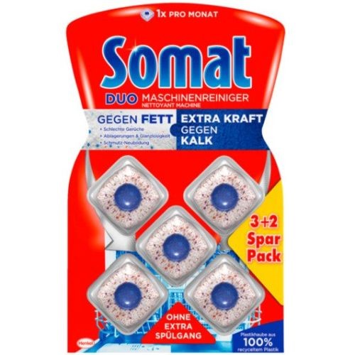 Somat Duo Maschinen Reiniger Tabs 5pcs 95g