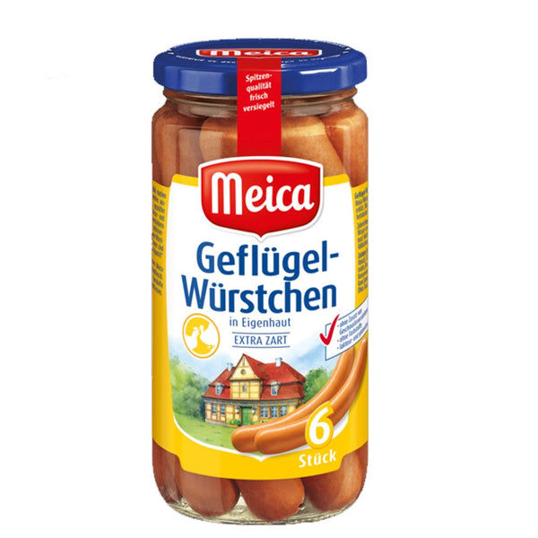 Meica Geflugel Wurstchen Frankfurters 6 pcs 380g