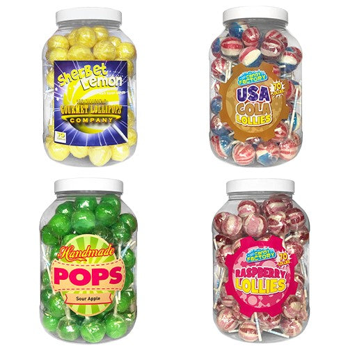 Lollipops 70 pcs. Jar MIX 1.7 kg