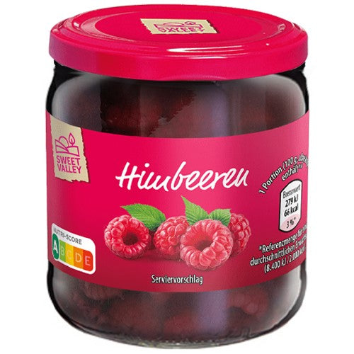 Sweet Valley Himbeeren Raspberries 145 / 410g