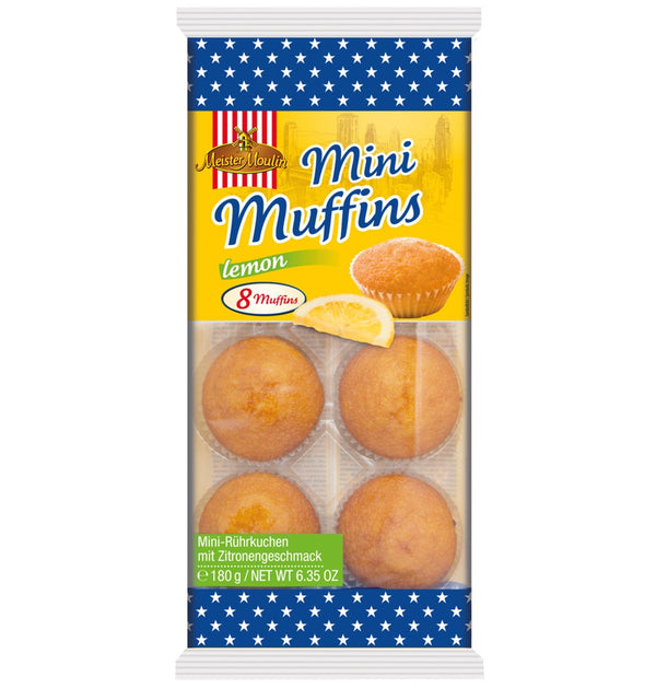 Meister Moulin Mini Muffins Lemon 8pcs 180g