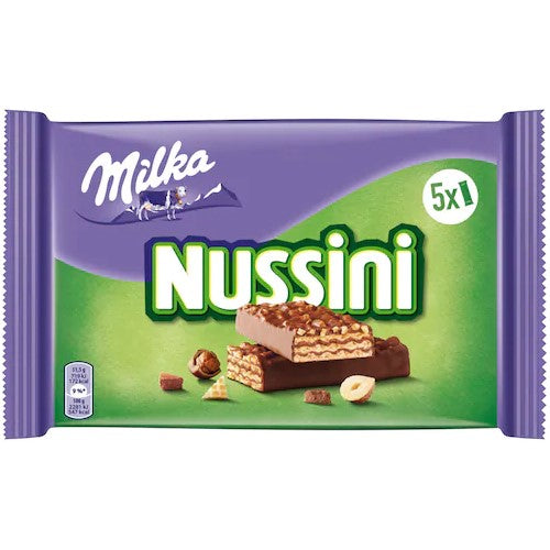 Milka Nussini Bars 157.5g