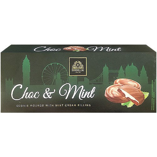 Bardollini Choc & Mint Cookies 128g