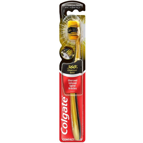 Colgate 360 Charcoal Gold Brush 1 pc