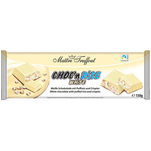 Maitre Choc'n Rice White Chocolate 150g