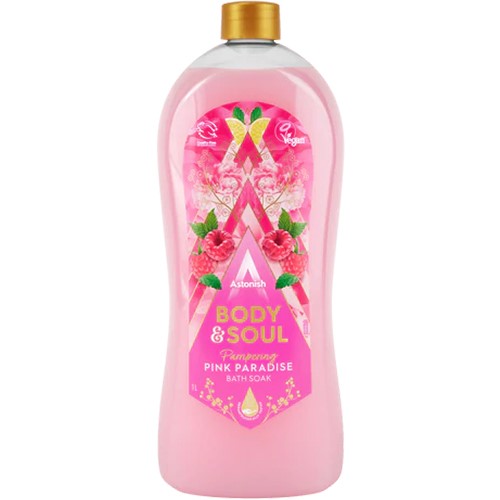 Astonish Body & Soul Pink Paradise Bathing 1L