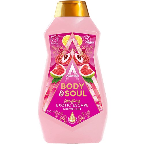 Astonish Body & Soul Exotic Escape Gel 500ml