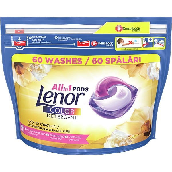 Lenor Gold Orchid Color Caps 60p 1.5kg