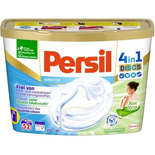 Persil 4in1 Discs Sensitive 52p 1.3kg