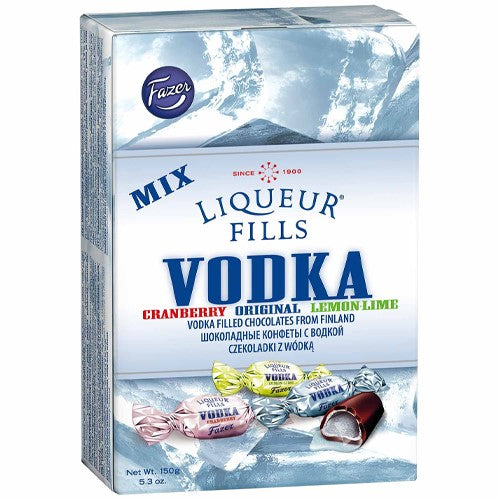 Fazer Liqueur Fills Vodka Candy 150g