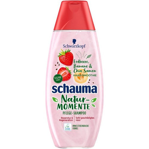 Schauma Natur Momente Erdbeer Banane Shampoo 400ml