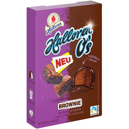 Halloren O's Brownie 12pcs 125g